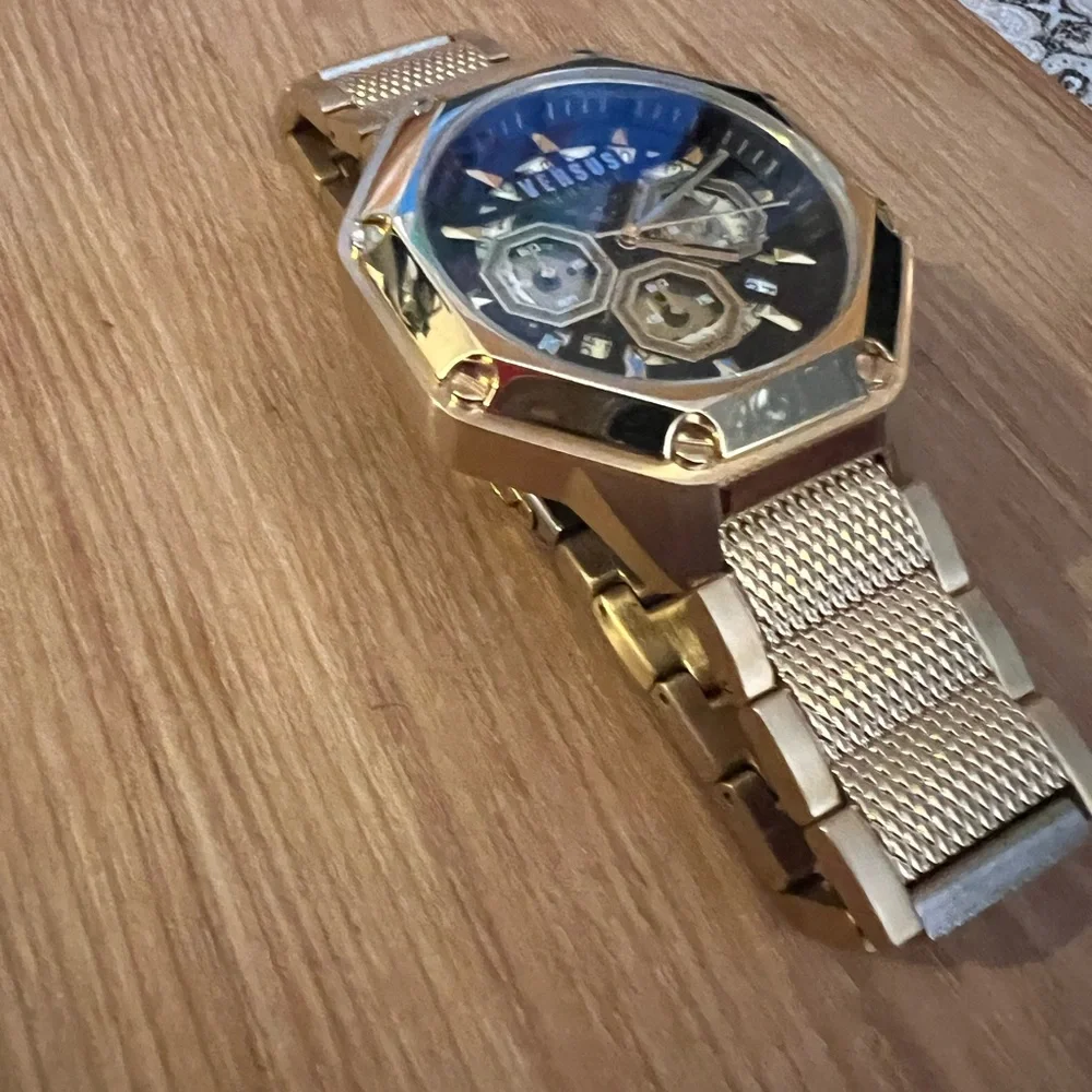 Versus Versace Gold and Black Men's Watch - Picture 5 of 8